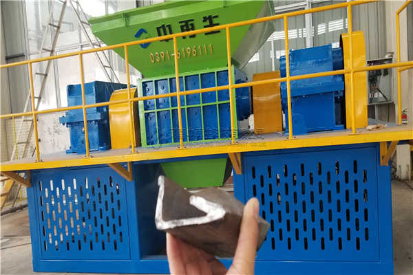 金屬撕碎機的生產過程及特點